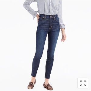 J. Crew 10” Highest Rise Toothpick Jean